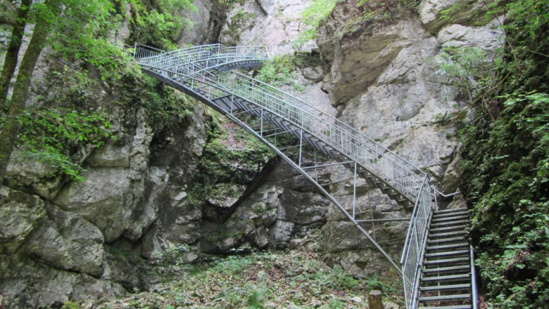 Adventure track site to the Ötscher limestone cave, © Melanie Karas