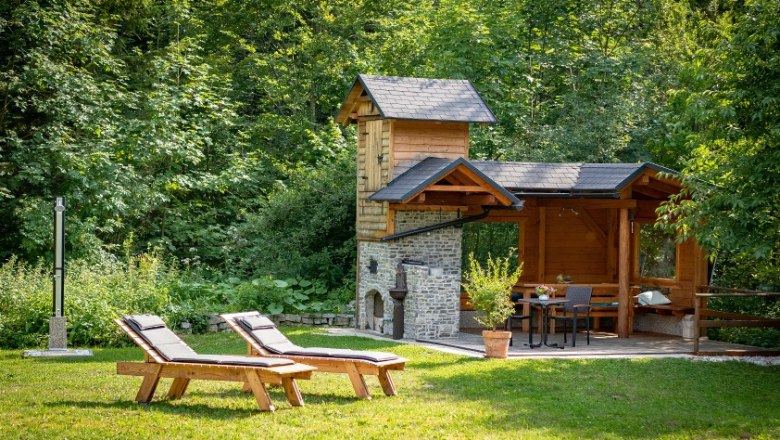 Der Garten bietet Platz für Entspannung., © Ludwig Fahrnberger