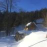 Holzknechthütte in winterlicher Landschaft, © Johannes Hoyos