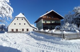 Bauernhof "Ablaß" im Winter, © Ablaß