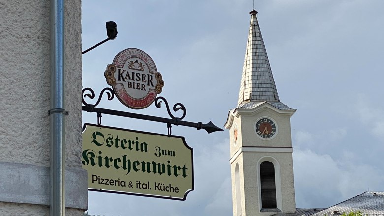 Nahe der Kirche - wie der Name schon sagt, © Osteria zum Kirchenwirt