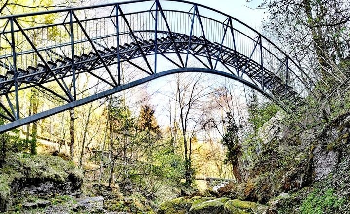 "Erlebnisbrücke", Schmiedemeile Ybbsitz, © Ybbstaler Alpen