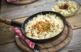 Käsespätzle auf der Ybbstalerhütte, © Theo Kust