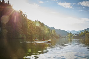 Bootfahren am Lunzer See, © Niederösterreich Werbung, Liebert