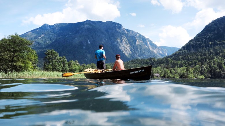 Fishing at Lunzer See lake, © Weinfranz.at