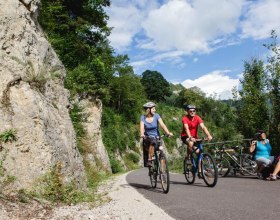 Immer dem Fluss entlang verläuft das Herzstück des Ybbstalradwegs , © schwarz-koenig.at