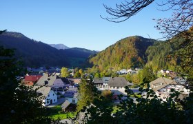 Blick auf Göstling/Ybbs vom Marienweg aus, © Mostviertel