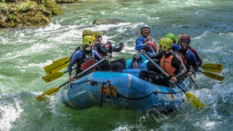 Rafting auf der Salza, © Christian Scheucher