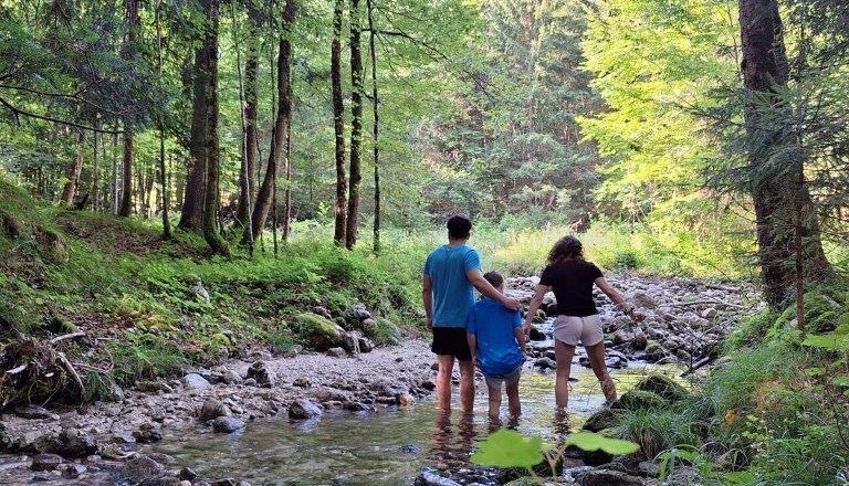 Waldbaden, © Karin Redlsteiner