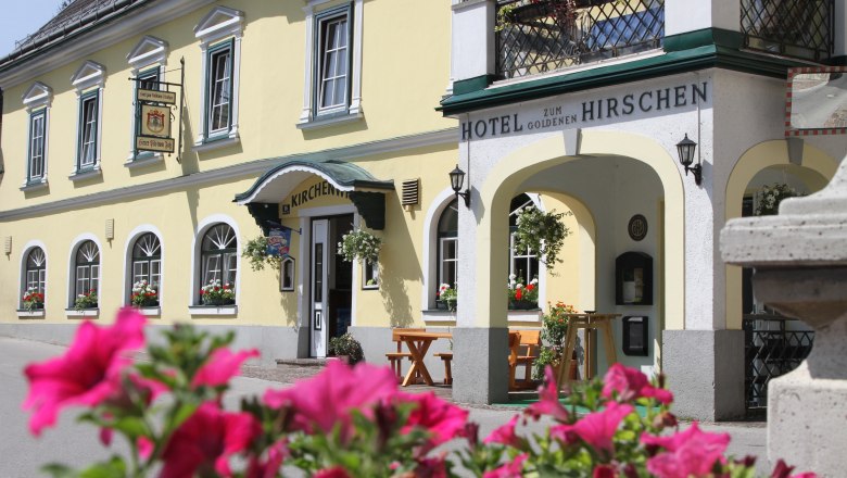 Hotel zum Goldenen Hirschen im Sommer, © Hotel zum Goldenen Hirschen