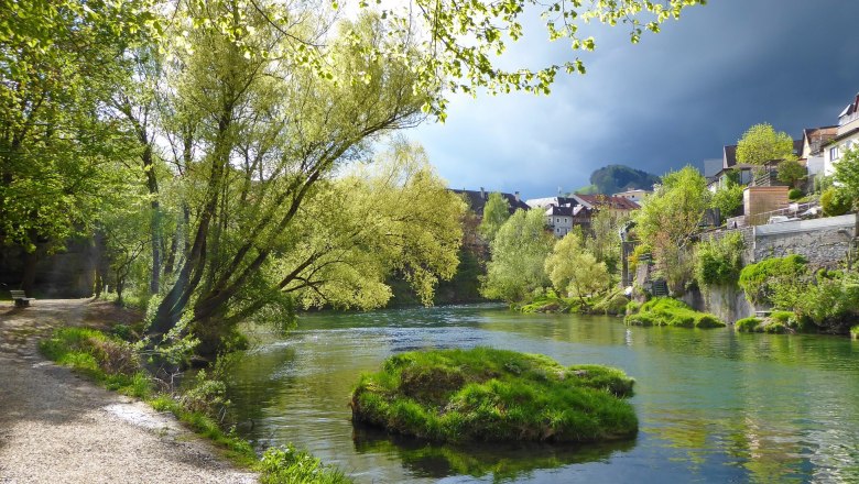 Gewitterstimmung am Ybbsuferweg, © Michael Vetter