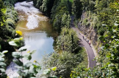 Cycling along the Ybbstal cycle path, © schwarz-koenig.at