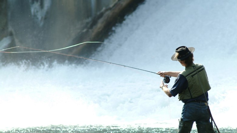 Fishing at river Ybbs in Waidhofen, © Mag. Waidhofen an der Ybbs