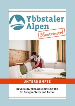 Deckblatt Unterkunftsverzeichnis Göstling/Hollenstein/Landl