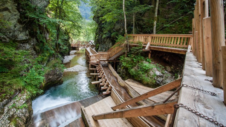 Hiking on the path of wood, © most-media.at