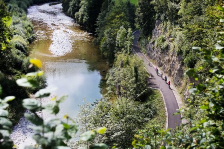 Cycling along the Ybbstal cycle path, © schwarz-koenig.at