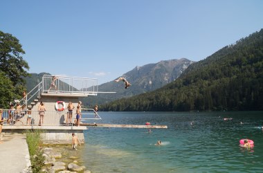 Abkühlung im Lunzer See, © Marktgemeinde Lunz am See