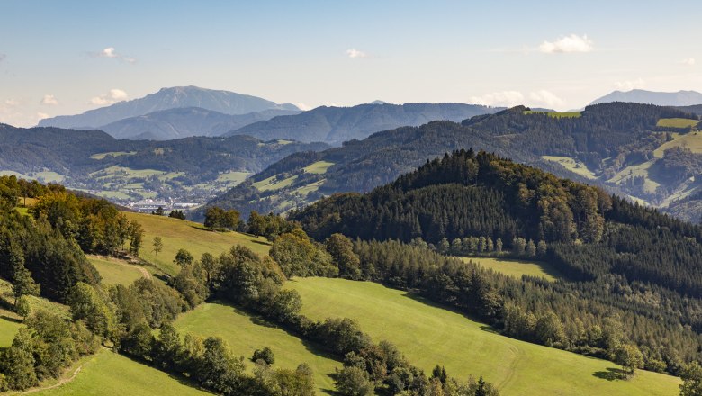 Ausblick von der Hochkogelalm, © Theo Kust