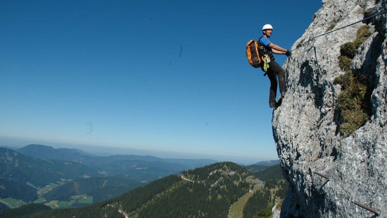 Klettersteig Hochkar, © Hochkar Bergbahnen