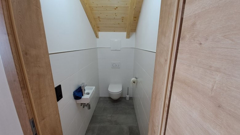 WC Obergeschoss, © Oberschindlberg